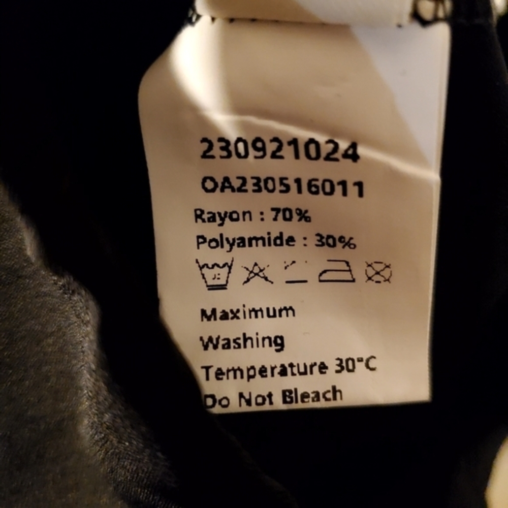 Commense Black Rayon Blend Pullon Midi Skirt Dressy Casual Size Small Women‎ NWT - Picture 6 of 6
